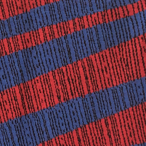 LuLaRoe Cassie Red and Blue Skirt NEW - Picture 3 of 5